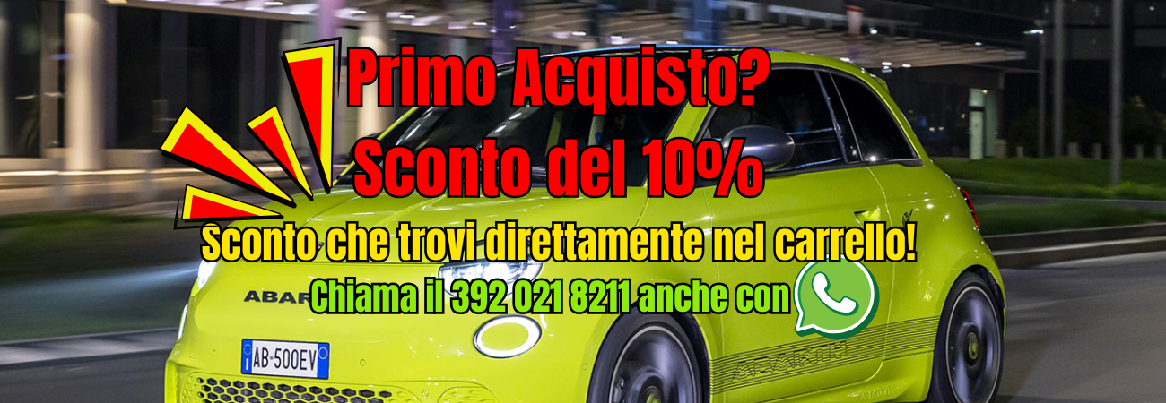Sconto primo acquisto 10%