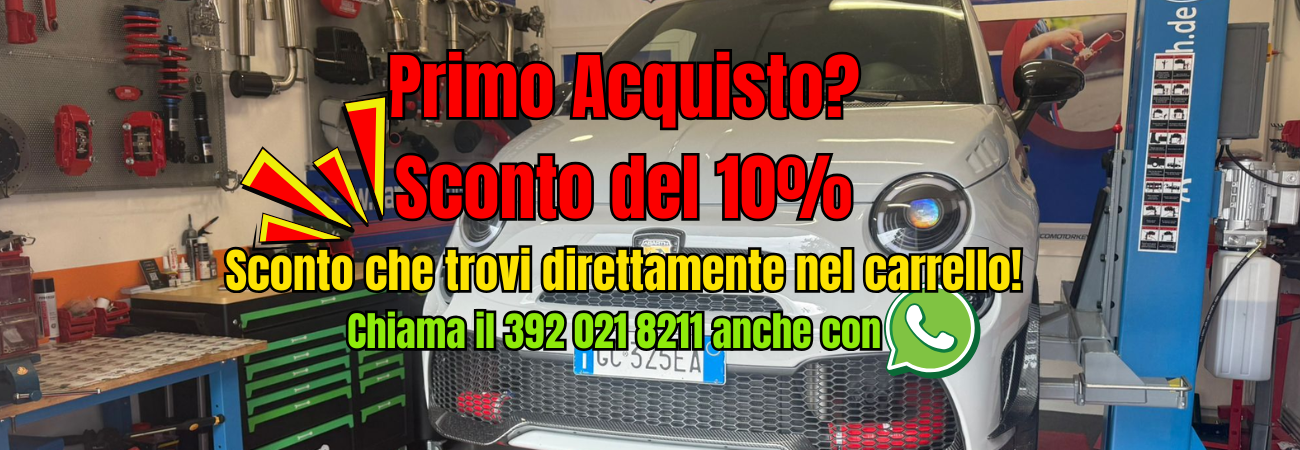 Sconto primo acquisto 10%