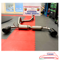 SCARICO COMPLETO 63,5mm ABARTH 500/595/695 TUTTE VERSIONI- TERMINALI CARBONIO
