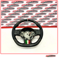 Volante in Carbonio 500 Abarth RESTYLING 2016-2024 NO LED con bandiera centrale