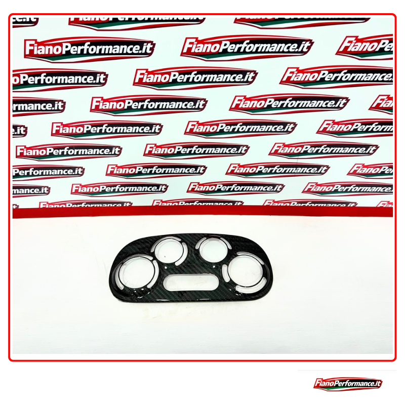 Cover clima Manuale in Carbonio per Fiat 500 Abarth 595-695