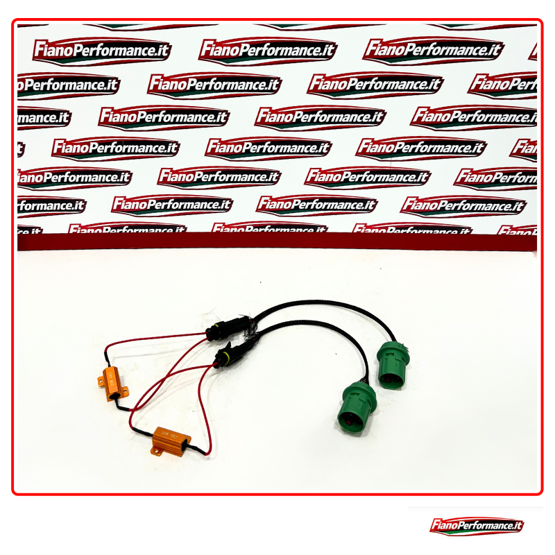 RESISTENZE RIMOZIONE FARI DIURNI 500 ABARTH