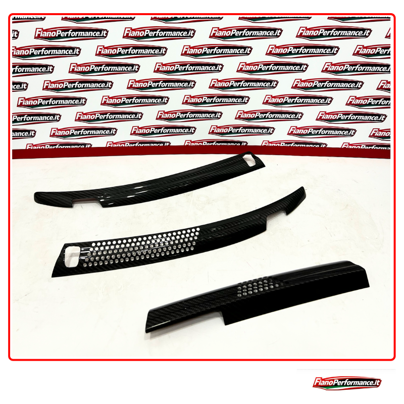 COVER PLASTICHE PARABREZZA IN CARBONIO 500 ABARTH