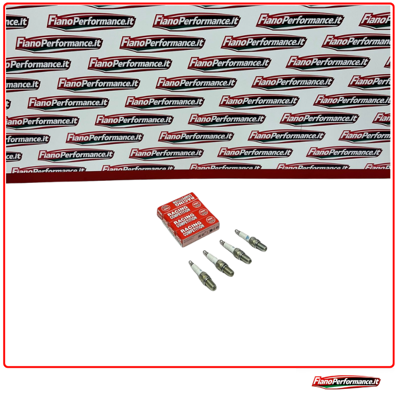 Kit 4 candele Racing per alte prestazioni 500 Abarth