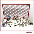 Super kit collettori completo con TURBINA 500 /Punto Abarth per turbo TD04 stage 3+