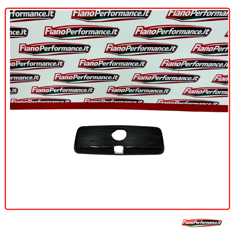 Cover autoradio in Carbonio - Fiat 500 Abarth 595-695