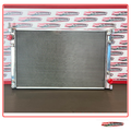 Radiatore acqua maggiorato in alluminio per 500 Abarth