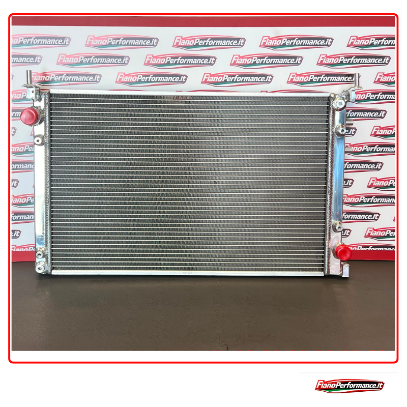 Radiatore acqua maggiorato in alluminio per 500 Abarth
