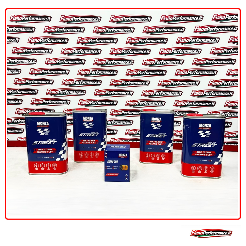 KIT TAGLIANDO OLIO MOTORE STREET&STAGE 10W60 ABARTH