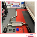 Scarico completo con valvola apri chiudi wireless (con telecomando) per Abarth
