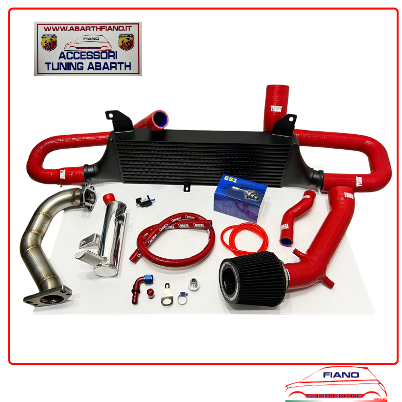 KIT DI ELABORAZIONE 500/595/695 ABARTH 1.4 T-JET - TURBINA GARRET- IHI-STAGE 2 - 210cv
