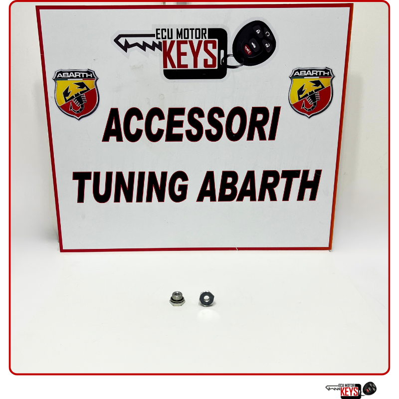 2 adattatori Sensori ProSport 4 in 1 Manometro Olio Fiat 500 Abarth