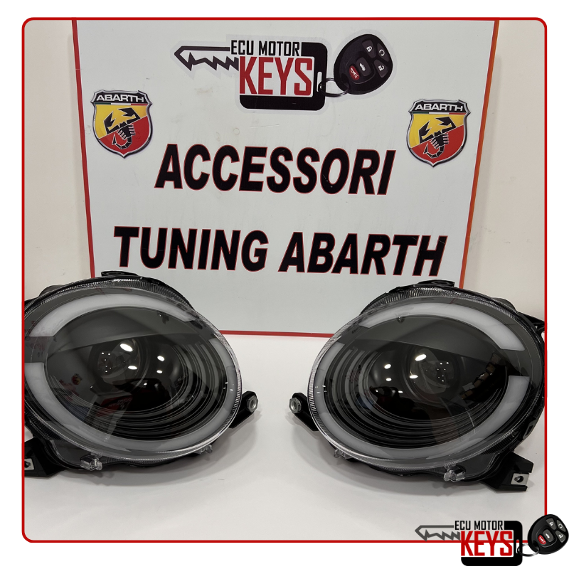 Fari Full LED Anteriori Abarth & Fiat 500