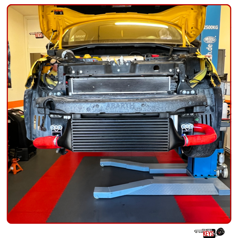 Intercooler Kit 9 Litri Abarth 500/595/695 bar & plate