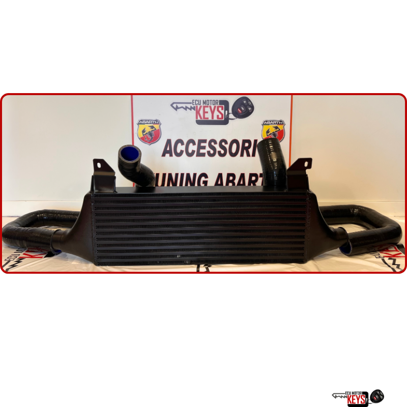Intercooler Kit 9 Litri Abarth 500/595/695 bar & plate