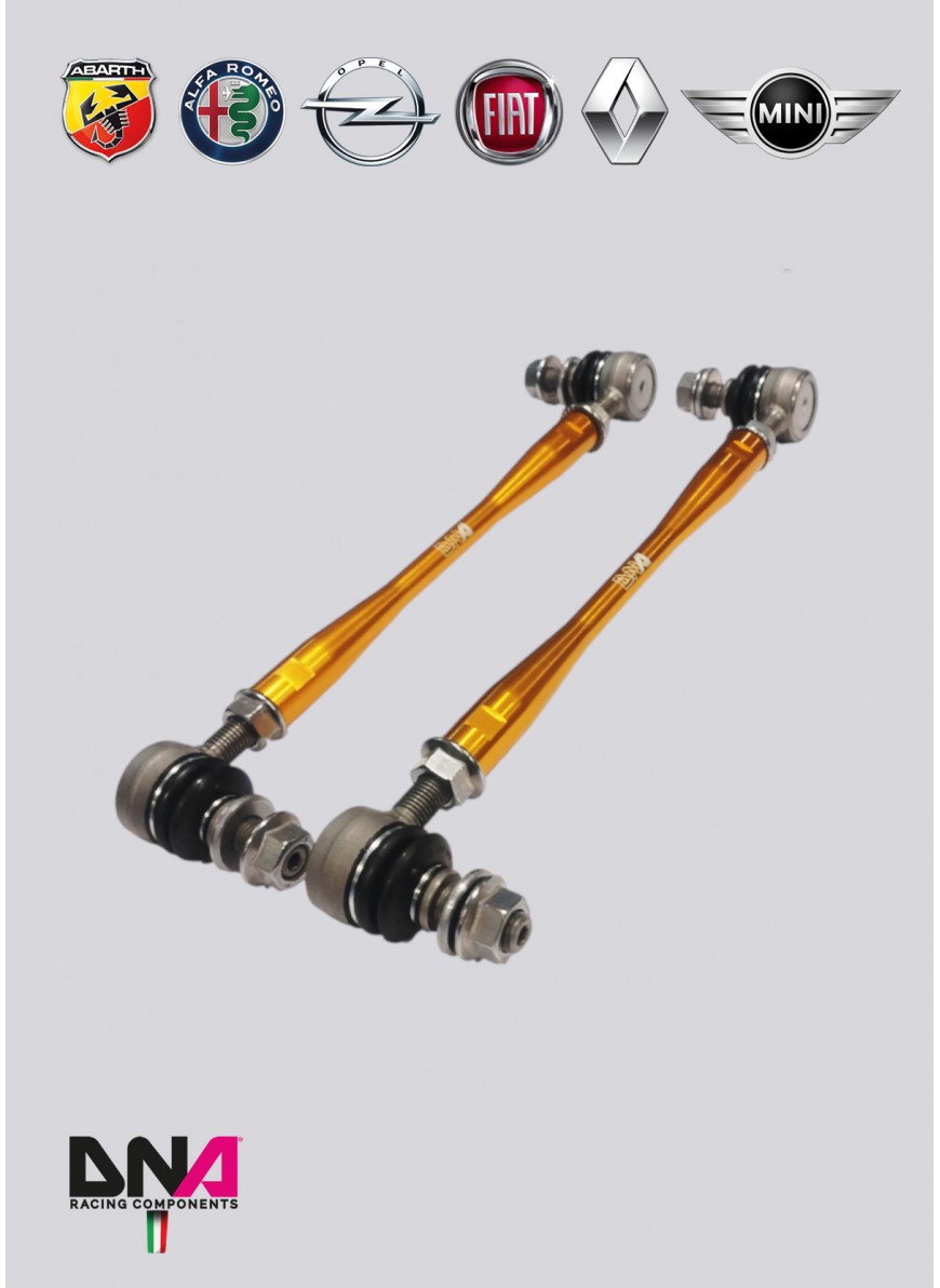 Kit tiranti Pro Street barra antirollio anteriore DNA Racing