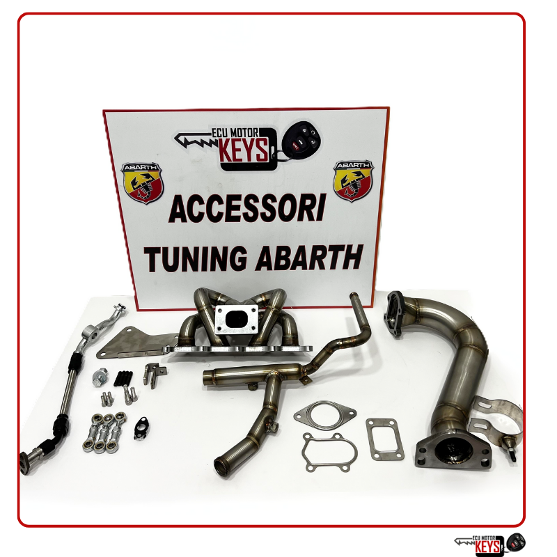 KIT COLLETTORI A CUORE (street) 500/ PUNTO ABARTH PER TURBO TD04