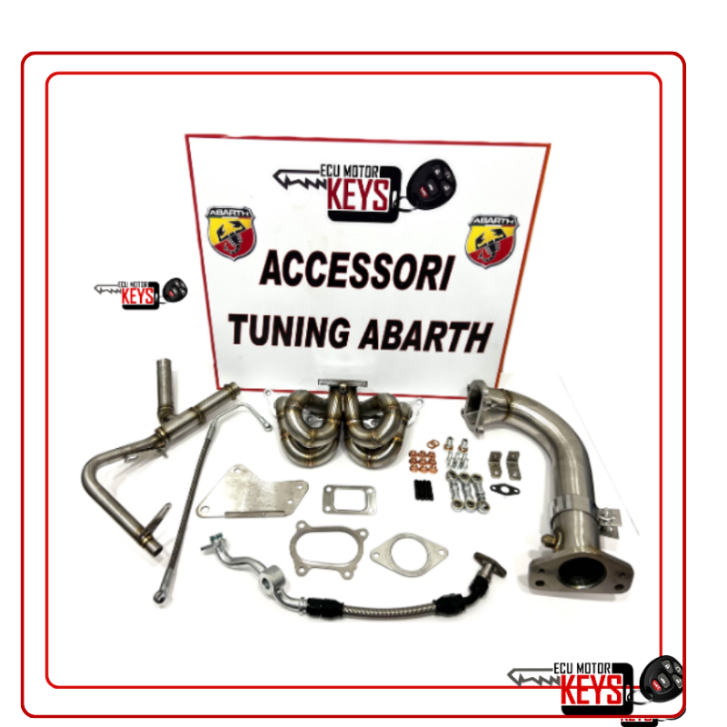 KIT COLLETTORE A CUORE ULTRA - PREMIUM 2.0 PER TURBO TD04 ABARTH 500