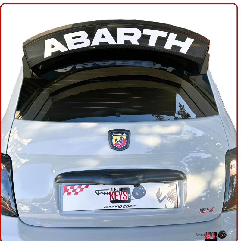 SPOILER REGOLABILE IN CARBONIO 695