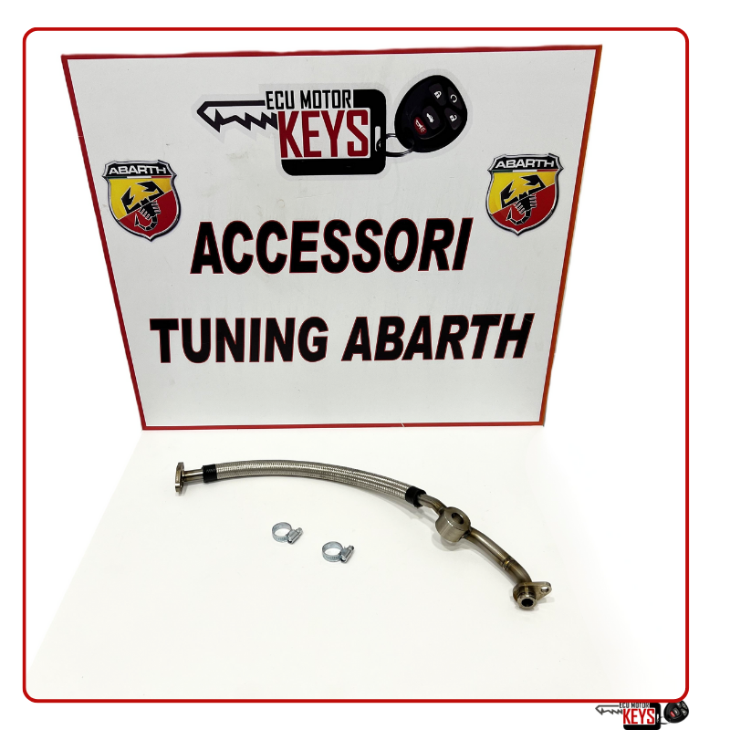 Tubo ritorno olio maggiorato per turbina TD04L